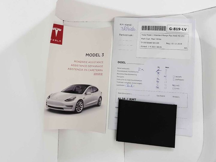 Photo 19 VIN: 5YJ3E7EA6KF381169 - TESLA MODEL 3 