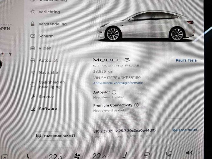 Photo 8 VIN: 5YJ3E7EA6KF381169 - TESLA MODEL 3 