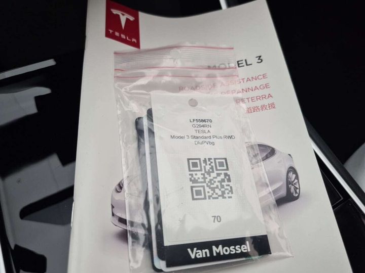 Photo 14 VIN: 5YJ3E7EA7LF558670 - TESLA MODEL 