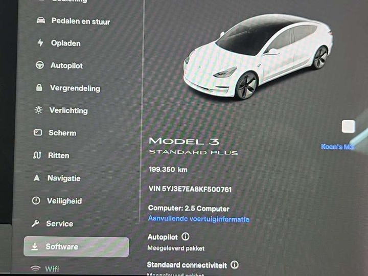 Photo 8 VIN: 5YJ3E7EA8KF500761 - TESLA MODEL 3 