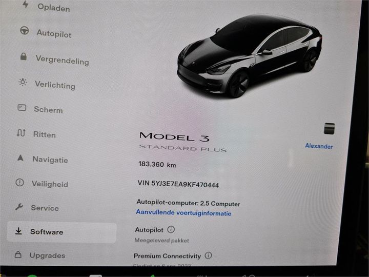 Photo 9 VIN: 5YJ3E7EA9KF470444 - TESLA 3 