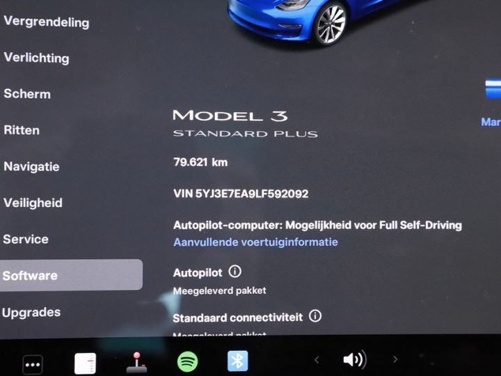 Photo 12 VIN: 5YJ3E7EA9LF592092 - TESLA MODEL 3 