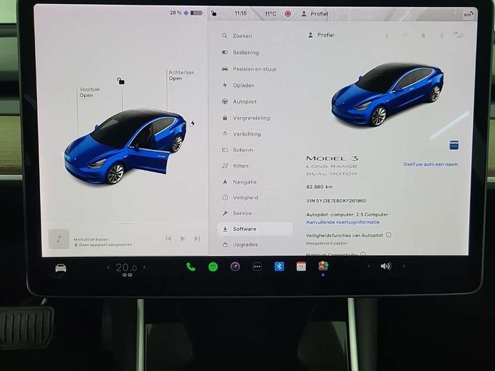 Photo 8 VIN: 5YJ3E7EB0KF261960 - TESLA MODEL 3 