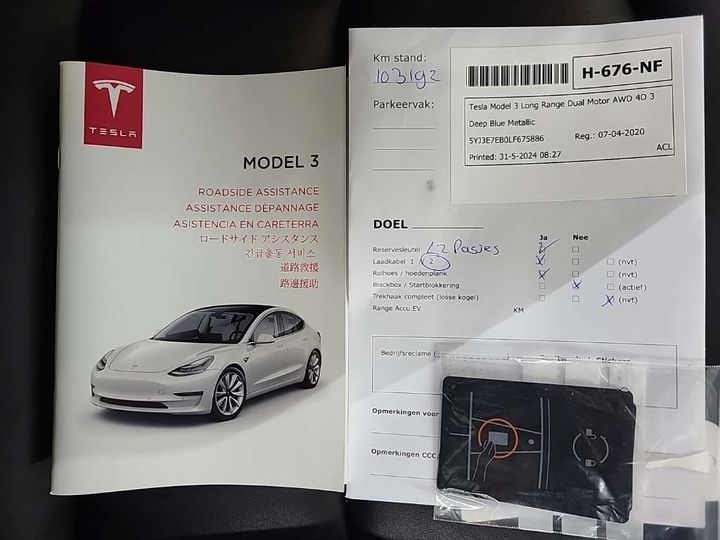 Photo 12 VIN: 5YJ3E7EB0LF675886 - TESLA MODEL 3 