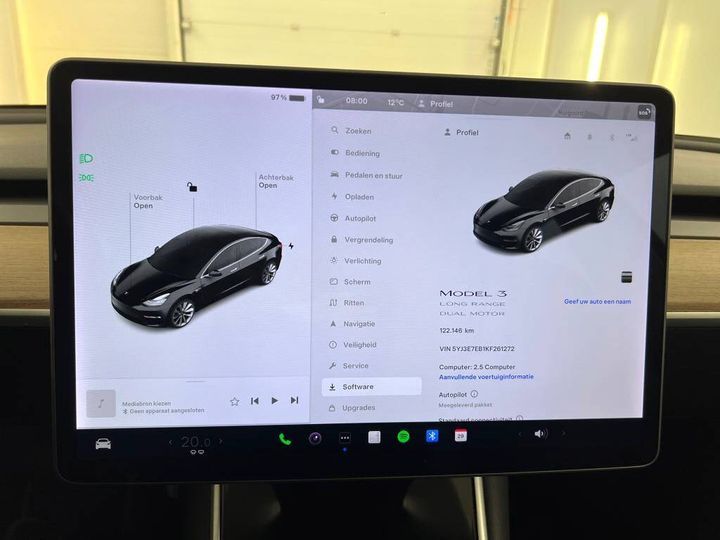 Photo 15 VIN: 5YJ3E7EB1KF261272 - TESLA MODEL 3 