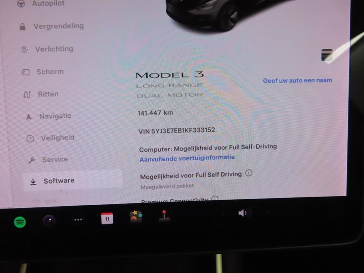 Photo 3 VIN: 5YJ3E7EB1KF333152 - TESLA MODEL 3 