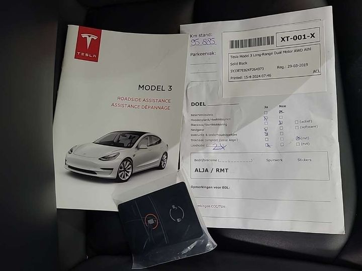 Photo 12 VIN: 5YJ3E7EB2KF264973 - TESLA MODEL 3 