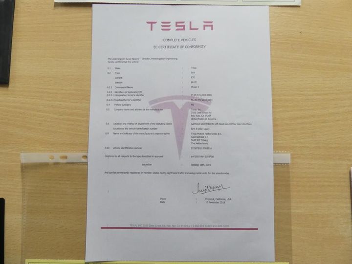 Photo 14 VIN: 5YJ3E7EB2LF568516 - TESLA MODEL 3 