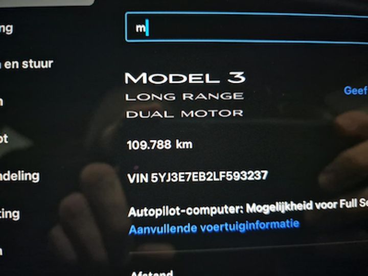 Photo 9 VIN: 5YJ3E7EB2LF593237 - TESLA MODEL 3 