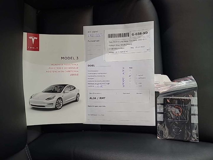 Photo 12 VIN: 5YJ3E7EB2LF629542 - TESLA MODEL 3 