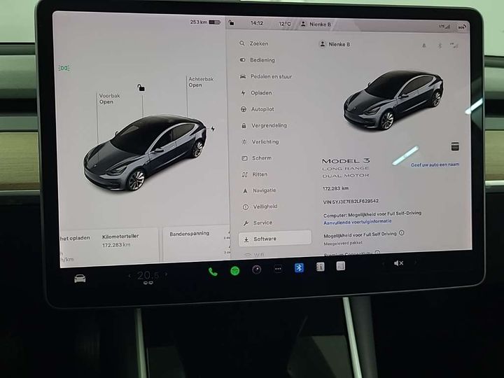 Photo 8 VIN: 5YJ3E7EB2LF629542 - TESLA MODEL 3 