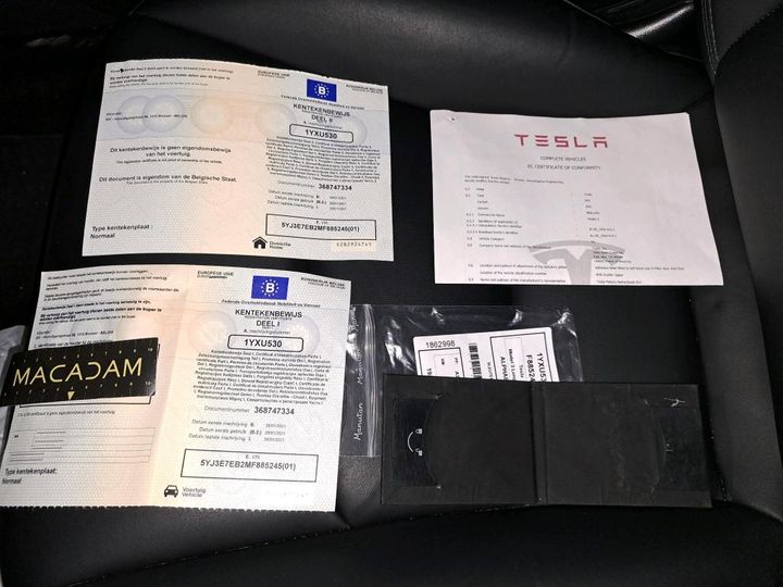 Photo 4 VIN: 5YJ3E7EB2MF885245 - TESLA 3 