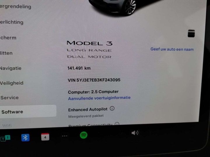 Photo 14 VIN: 5YJ3E7EB3KF243095 - TESLA MODEL 