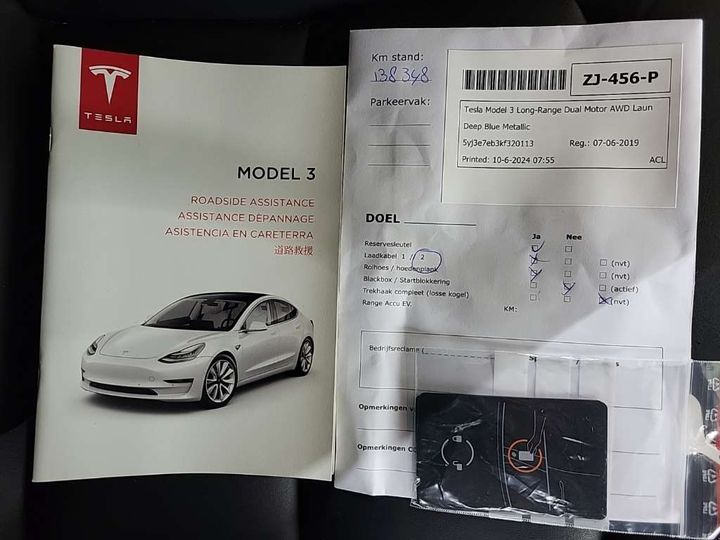 Photo 12 VIN: 5YJ3E7EB3KF320113 - TESLA MODEL 3 