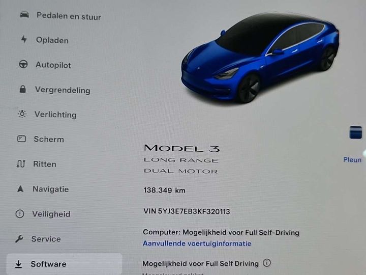 Photo 8 VIN: 5YJ3E7EB3KF320113 - TESLA MODEL 3 