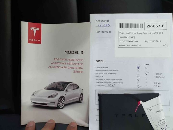 Photo 20 VIN: 5YJ3E7EB3KF407848 - TESLA MODEL 3 