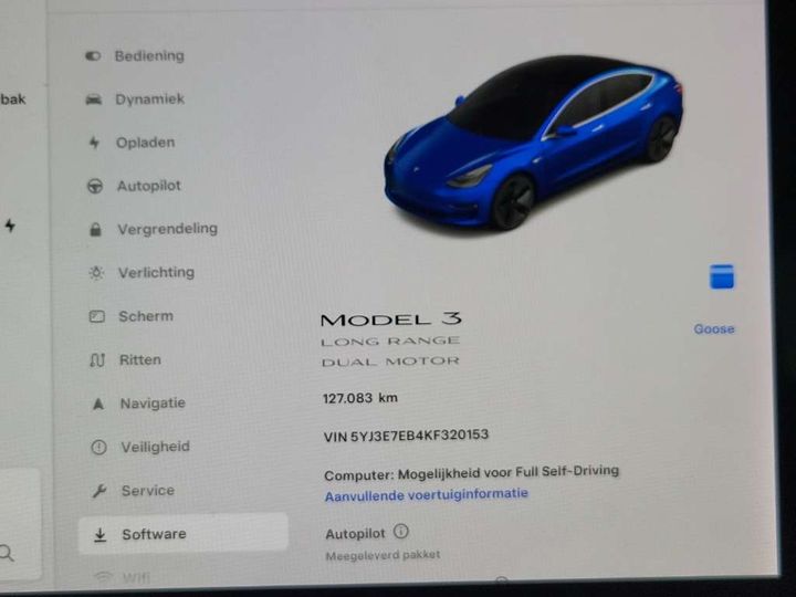 Photo 8 VIN: 5YJ3E7EB4KF320153 - TESLA MODEL 3 