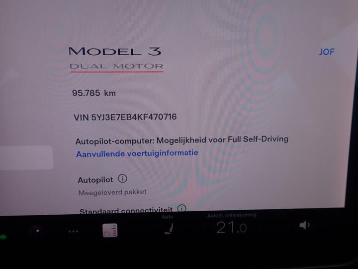 Photo 17 VIN: 5YJ3E7EB4KF470716 - TESLA MODEL 3 SALOON 