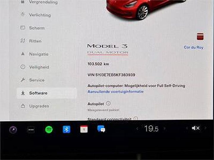 Photo 18 VIN: 5YJ3E7EB5KF383939 - TESLA MODEL 3 