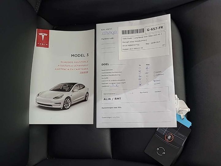 Photo 12 VIN: 5YJ3E7EB5KF447722 - TESLA MODEL 3 