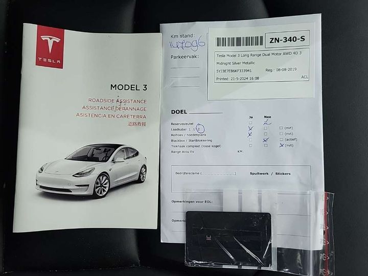 Photo 12 VIN: 5YJ3E7EB6KF333941 - TESLA MODEL 3 