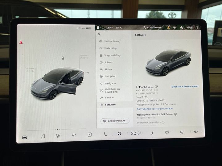 Photo 6 VIN: 5YJ3E7EB9KF236331 - TESLA MODEL 3 