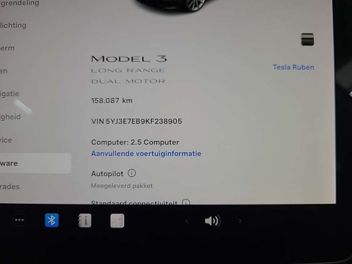 Photo 8 VIN: 5YJ3E7EB9KF238905 - TESLA MODEL 3 