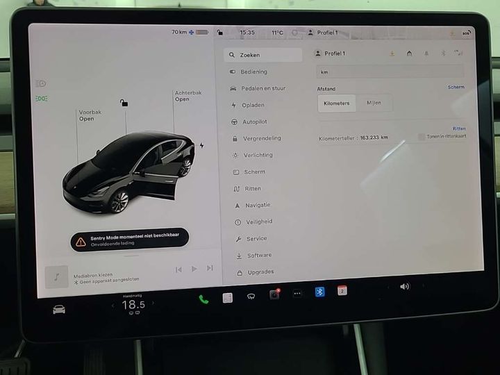 Photo 8 VIN: 5YJ3E7EB9KF261231 - TESLA MODEL 3 