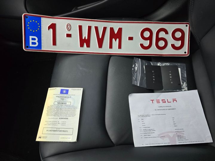 Photo 3 VIN: 5YJ3E7EB9KF458156 - TESLA MODEL 3 '18 BEV 