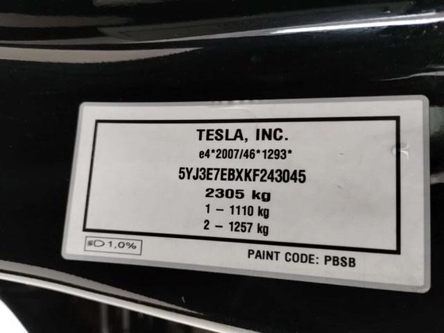 Photo 26 VIN: 5YJ3E7EBXKF243045 - TESLA MODEL 