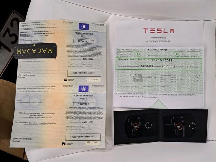 Photo 4 VIN: 5YJ3E7EBXKF335868 - TESLA MODEL 3 