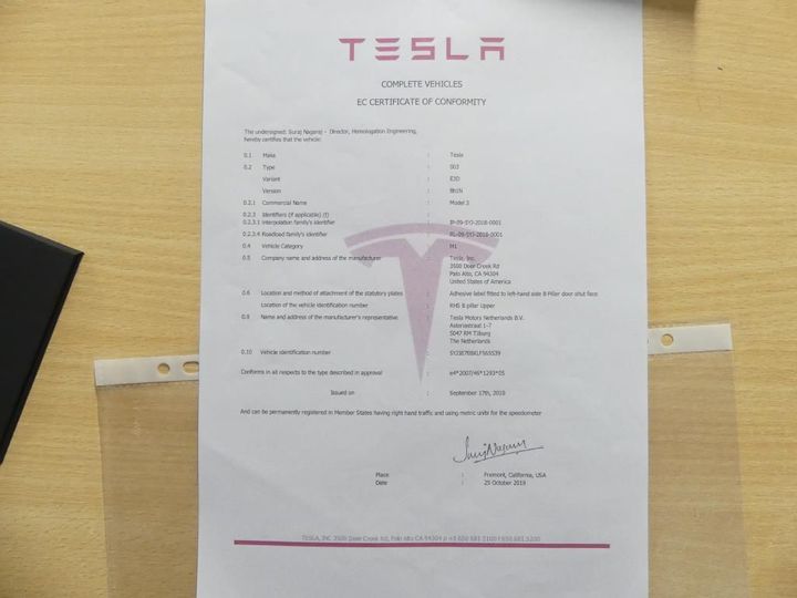 Photo 14 VIN: 5YJ3E7EBXLF565539 - TESLA MODEL 3 