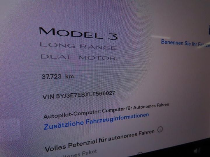 Photo 9 VIN: 5YJ3E7EBXLF566027 - TESLA MODEL 3 