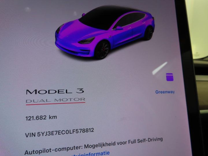 Photo 3 VIN: 5YJ3E7EC0LF578812 - TESLA MODEL 3 