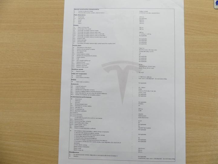 Photo 14 VIN: 5YJ3E7EC0LF682877 - TESLA MODEL 3 