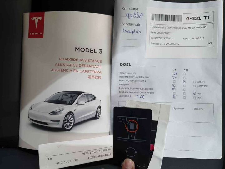 Photo 20 VIN: 5YJ3E7EC1LF589611 - TESLA MODEL 3 