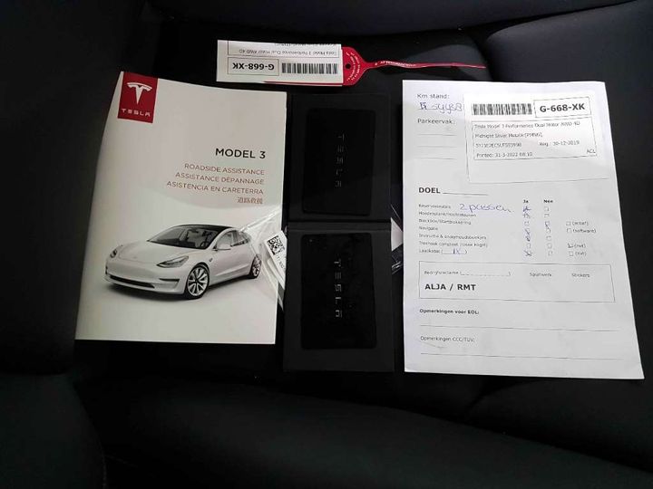 Photo 20 VIN: 5YJ3E7EC5LF593998 - TESLA MODEL 3 