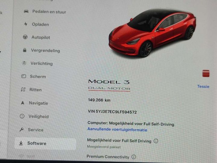 Photo 8 VIN: 5YJ3E7EC9LF594572 - TESLA MODEL 3 