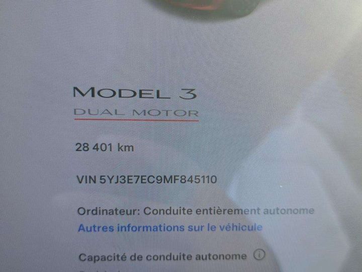 Photo 6 VIN: 5YJ3E7EC9MF845110 - TESLA MODEL 3 