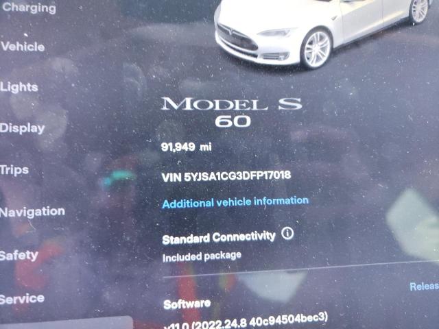 Photo 7 VIN: 5YJSA1CG3DFP17018 - TESLA MODEL S 