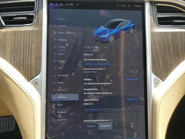 Photo 8 VIN: 5YJSA1CG5DFP18266 - TESLA MODEL S 