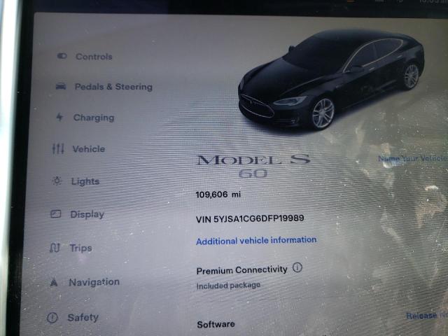 Photo 8 VIN: 5YJSA1CG6DFP19989 - TESLA MODEL S 