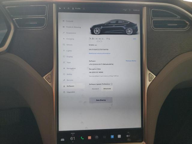 Photo 8 VIN: 5YJSA1CG7DFP04756 - TESLA MODEL S 