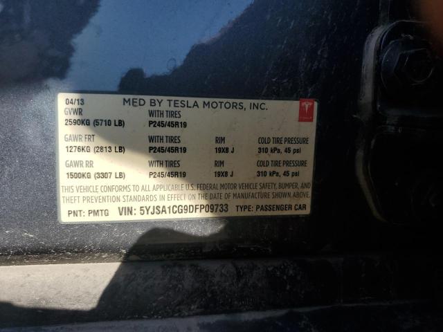 Photo 11 VIN: 5YJSA1CG9DFP09733 - TESLA MODEL S 