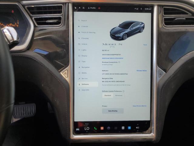 Photo 8 VIN: 5YJSA1CG9DFP09733 - TESLA MODEL S 