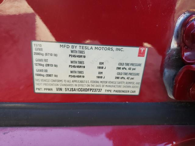 Photo 11 VIN: 5YJSA1CGXDFP23737 - TESLA MODEL S 