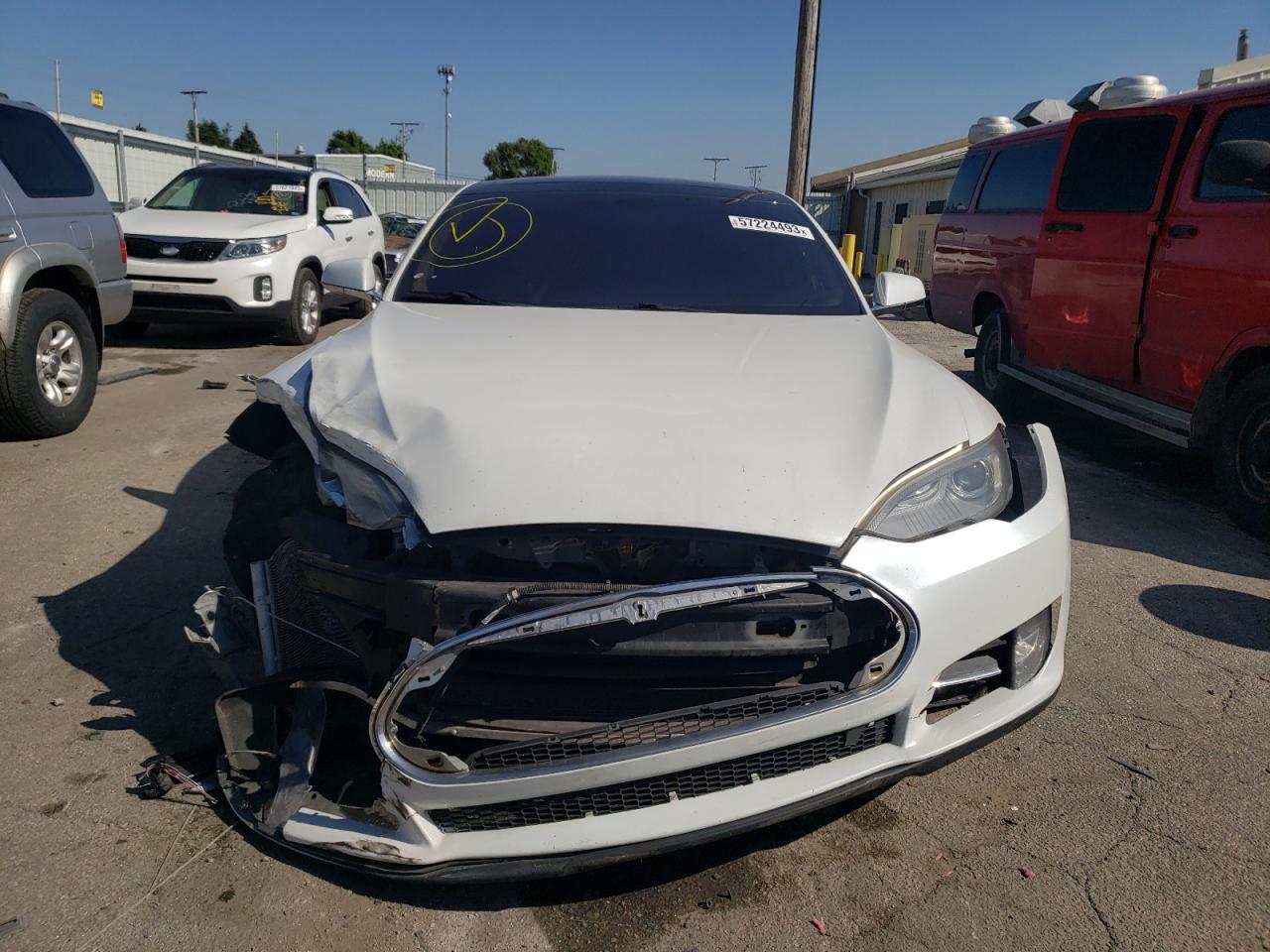 Photo 4 VIN: 5YJSA1CN0DFP03432 - TESLA MODEL S 