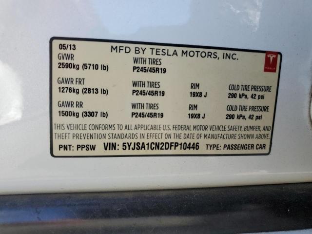 Photo 12 VIN: 5YJSA1CN2DFP10446 - TESLA MODEL S 