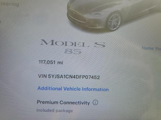 Photo 8 VIN: 5YJSA1CN4DFP07452 - TESLA MODEL S 