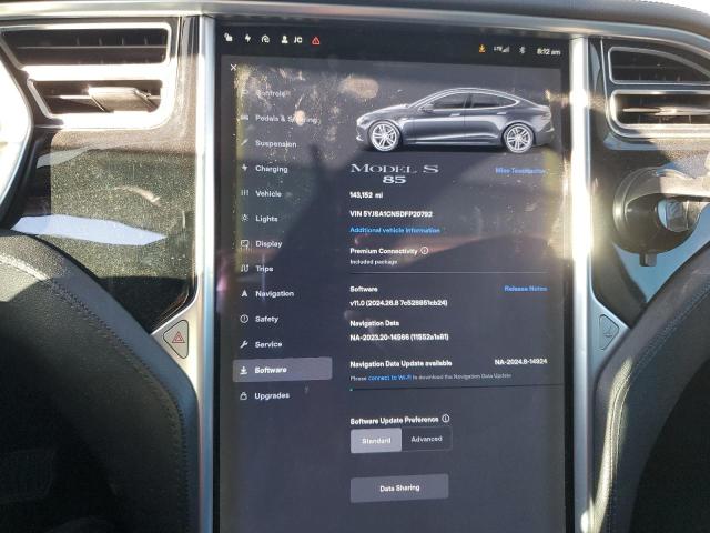 Photo 8 VIN: 5YJSA1CN5DFP20792 - TESLA MODEL S 